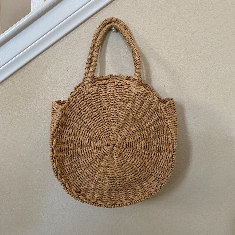 Woven Purse with Inner Lining